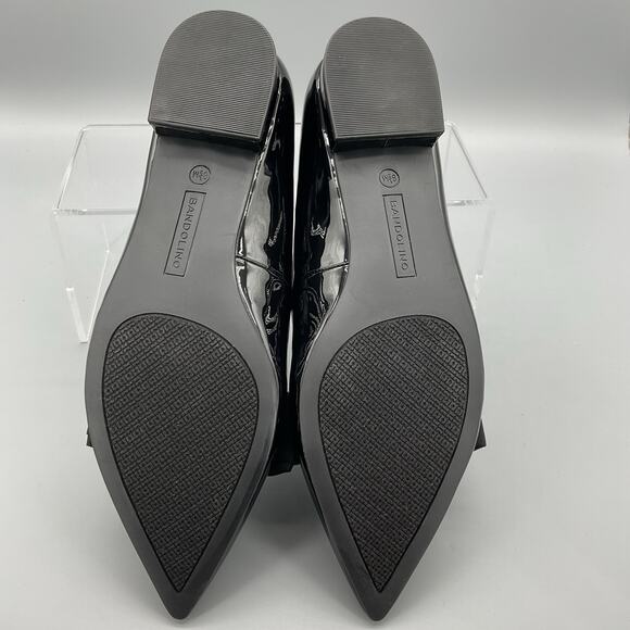 NEW Bandolino Women’s Auggie Bow Pointed Toe Tailored Loafers Black Size 8.5M - Picture 8 of 10